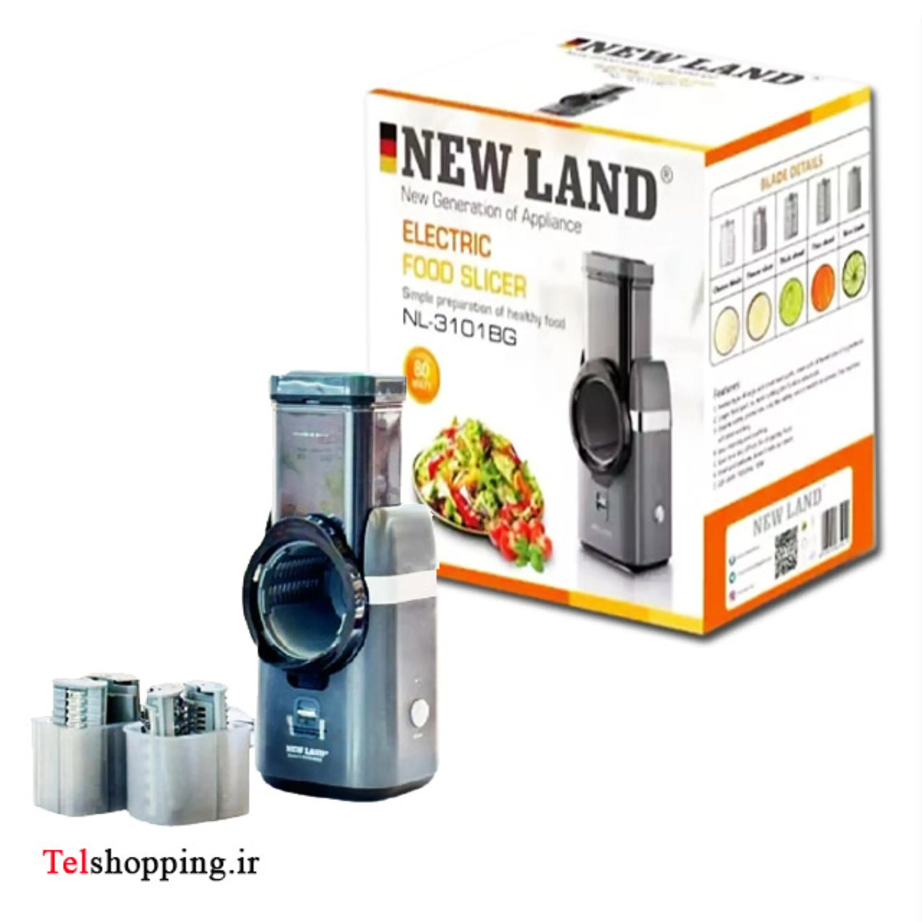 سالادساز برقی نیولند مدل 3101BG